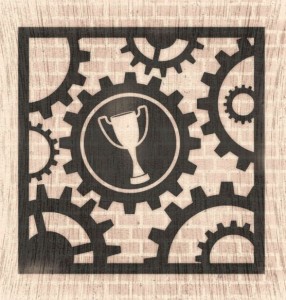 Sm trophy and gears