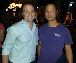 Joe Mechlinski and Tony Hsieh